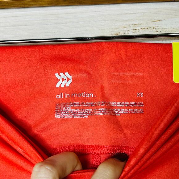 Coral Pink High Rise 7/8 Legging All in Motion - Picture 4 of 11